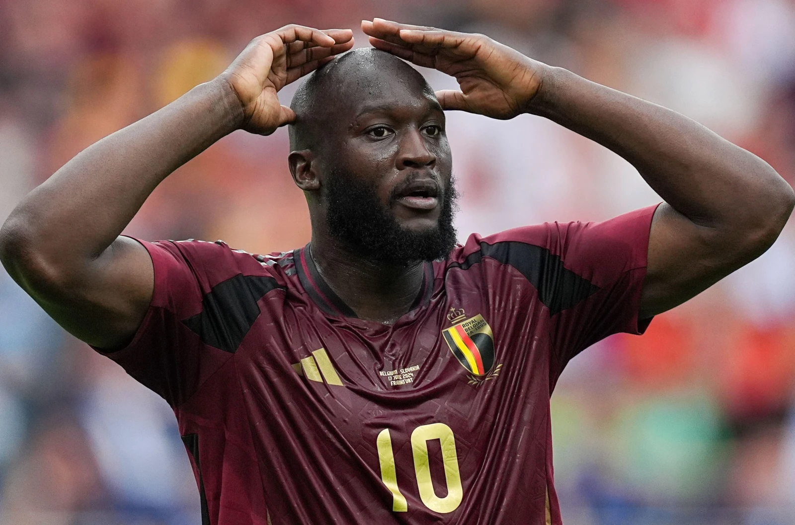 Romelu Lukaku of Belgium