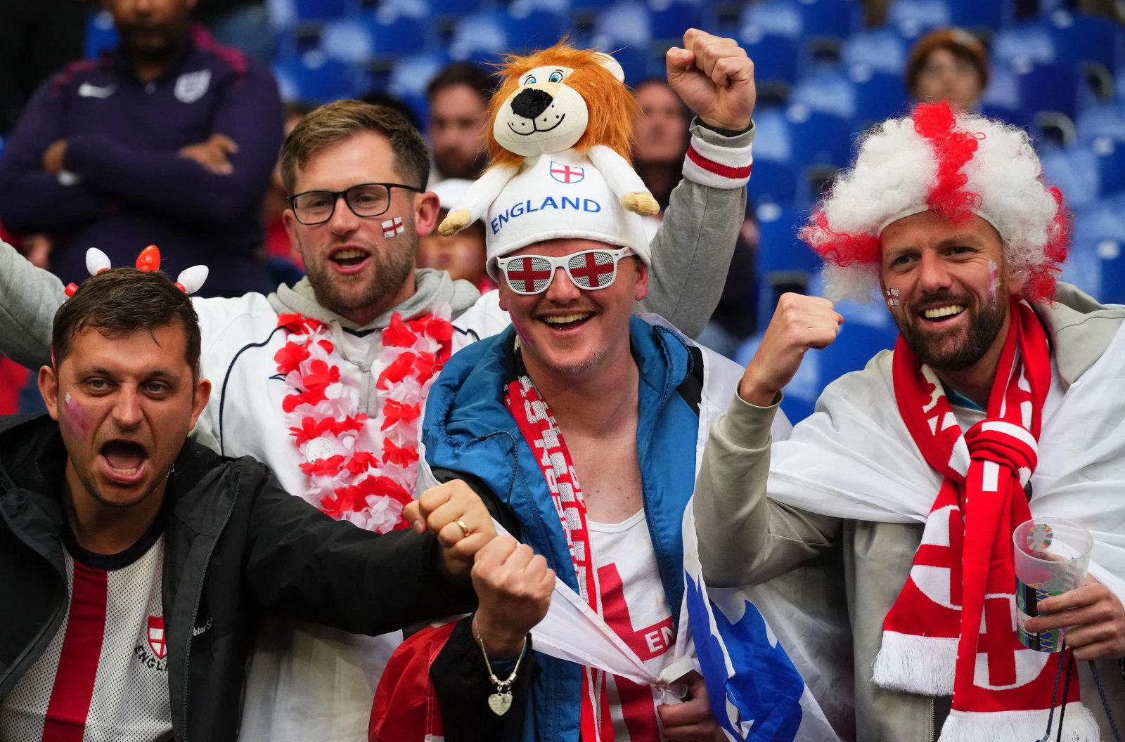 England fans at Euro 2024