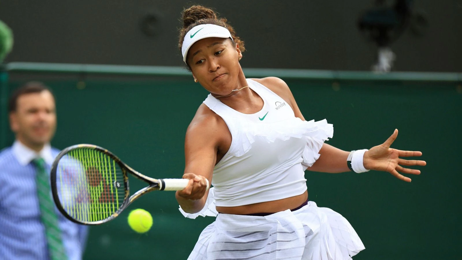 Naomi Osaka Wimbledon 2024 R1