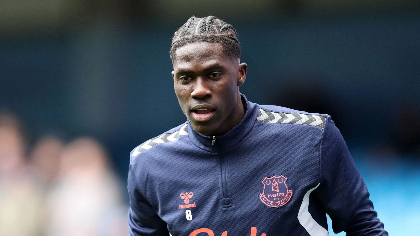 Amadou Onana Everton training