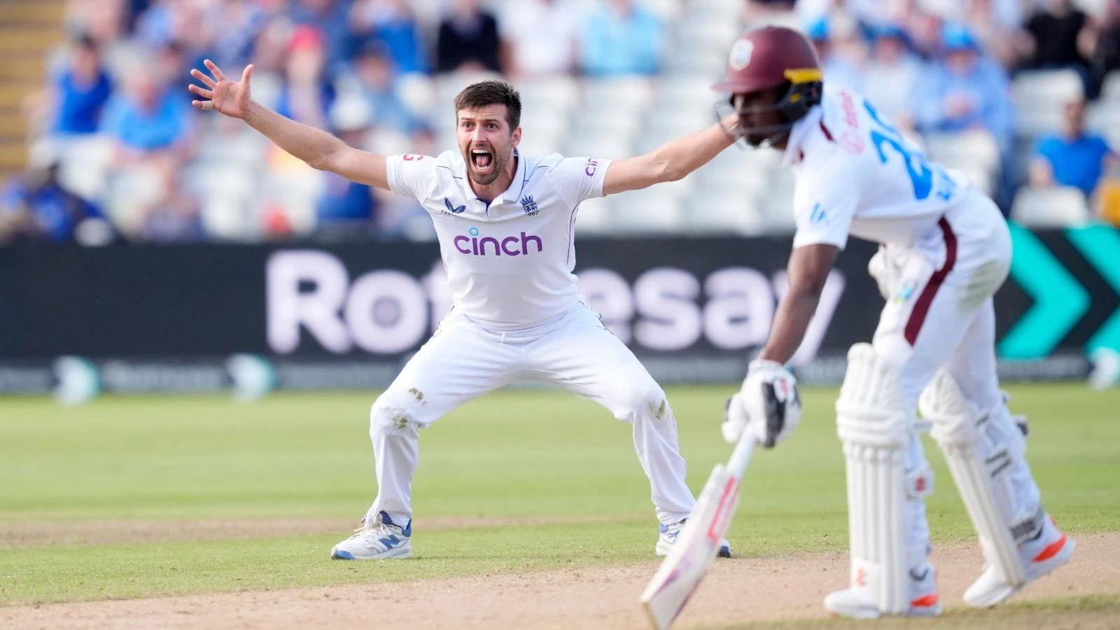 Mark Wood v West Indies