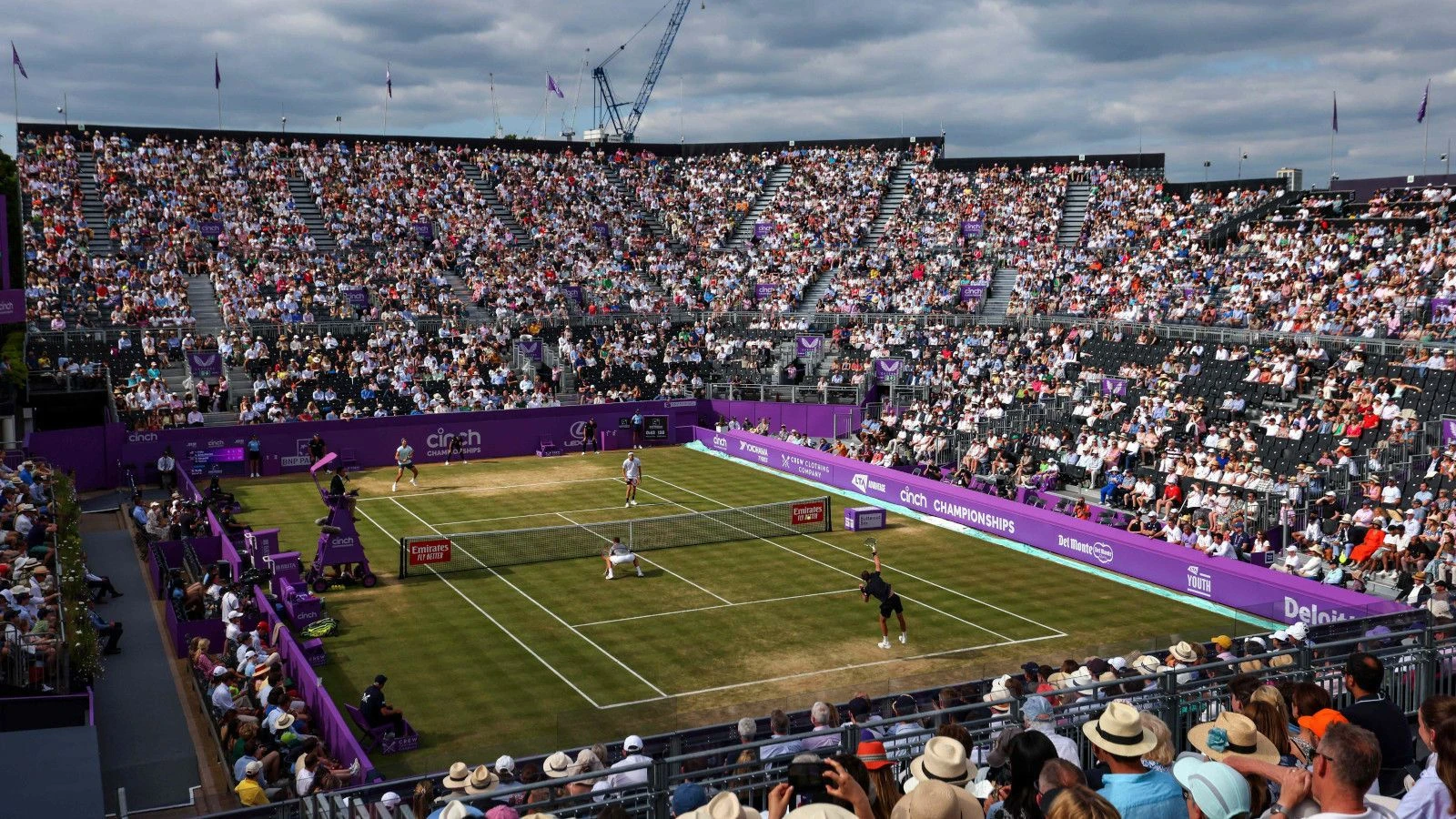 Centre court at Queenâs