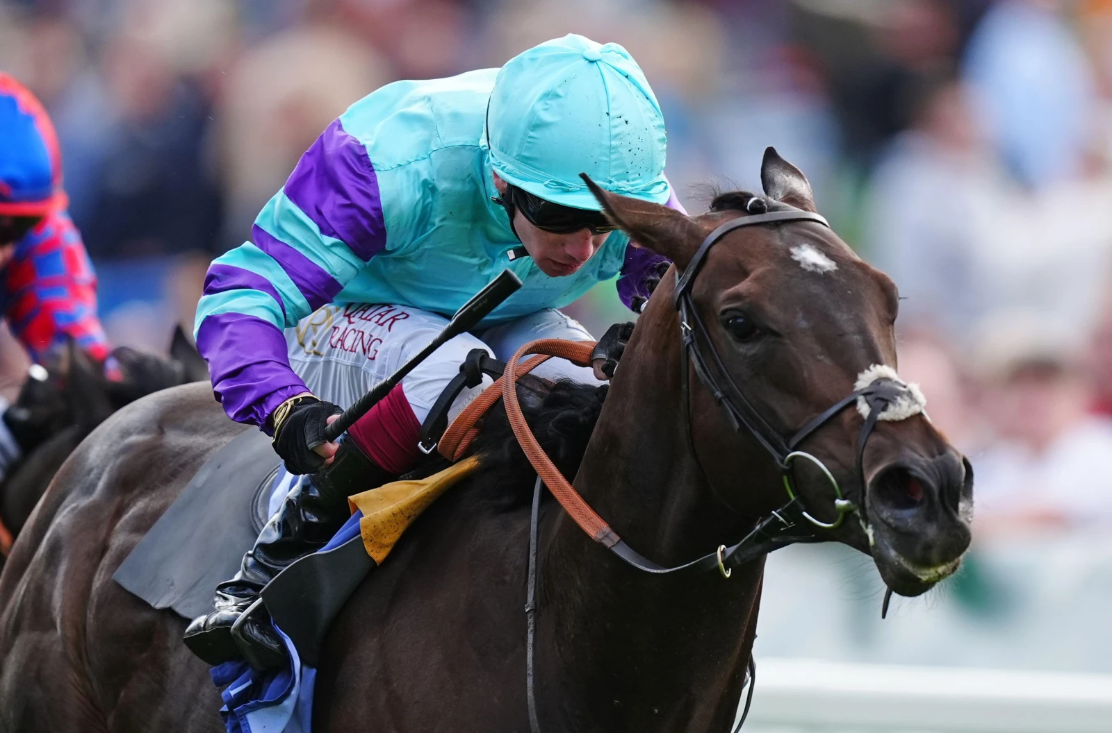 Cool Hoof Luke ridden by Oisin Murphy wins the Gimcrack Stakes at York