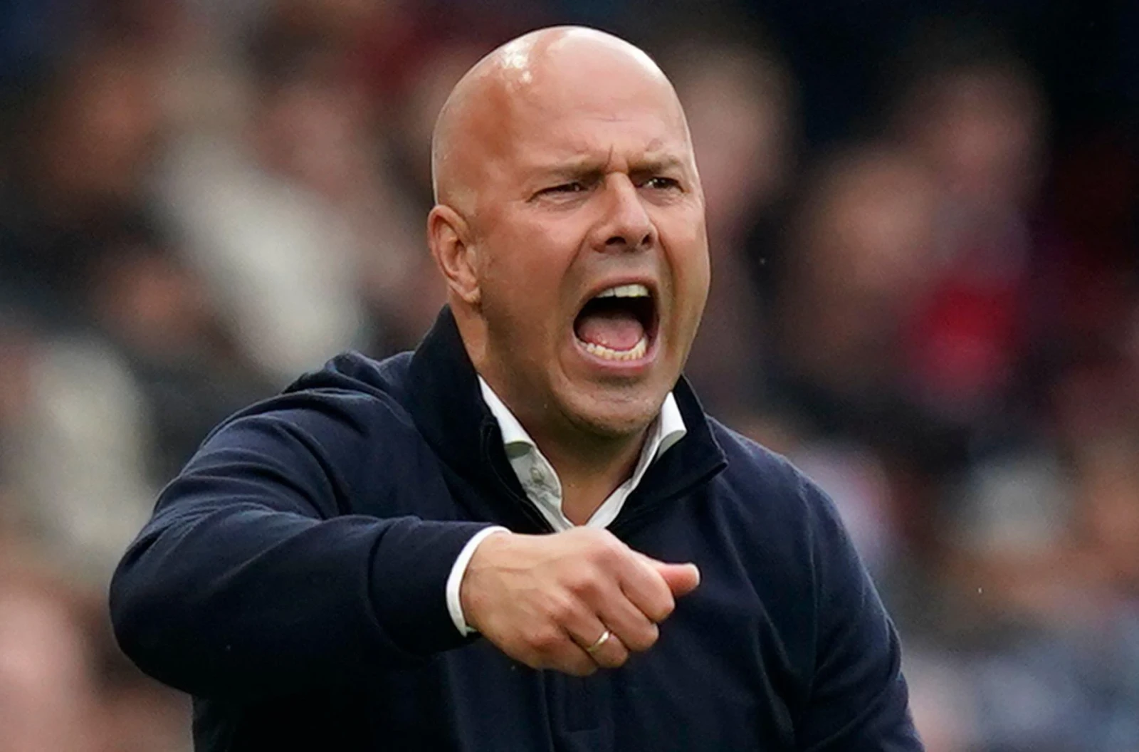 Liverpool head coach Arne Slot