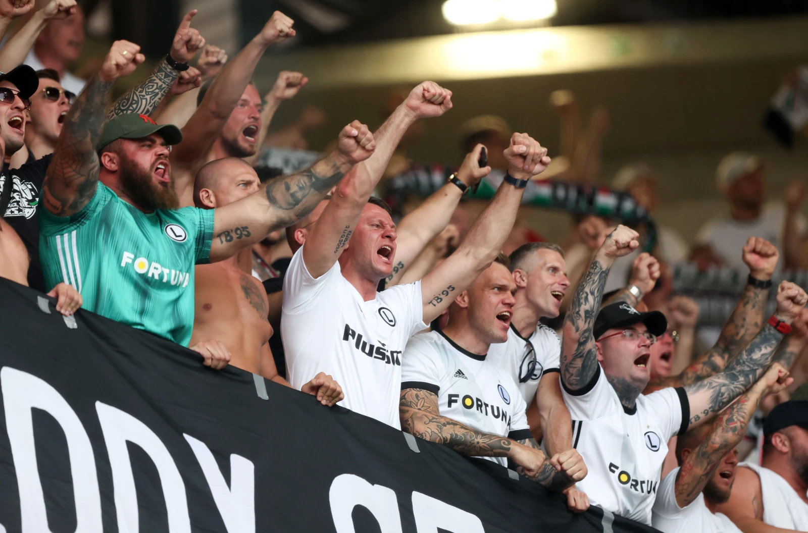 Legia Warsaw fans