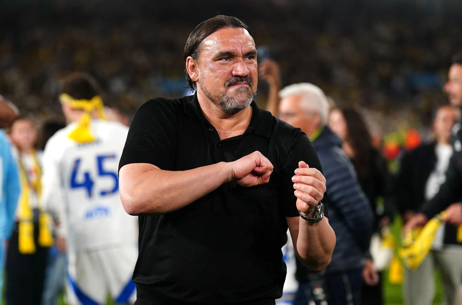 Leeds United manager Daniel Farke