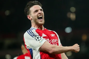 Arsenal midfielder Declan Rice