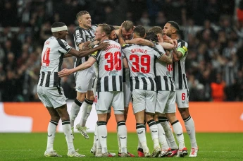 Newcastle 4-1 PSG in the Champions League