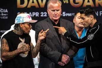 Gervonta Davis and Ryan Garcia face off