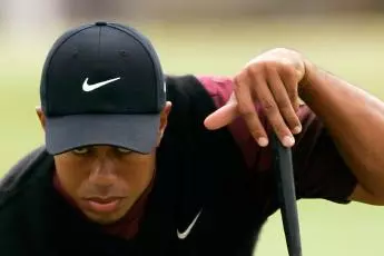 Tiger Woods at the 2005 Open