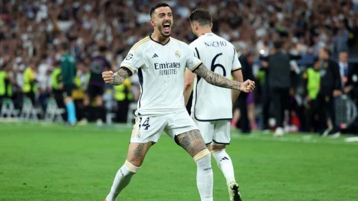 Joselu nets dramatic late double to send Real Madrid into Champions League final