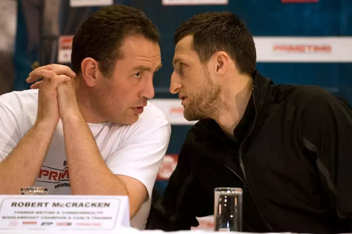 Carl Froch and Rob McCracken
