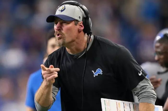 Dan Campbell is the head coach of the Detroit Lions