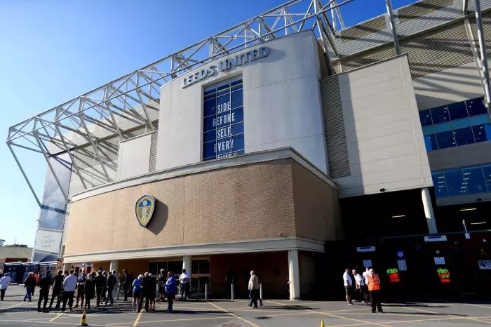 Elland Road, the home of Leeds United FC