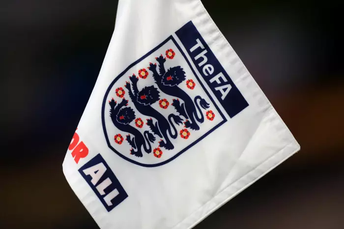 The crest of England's men's national team