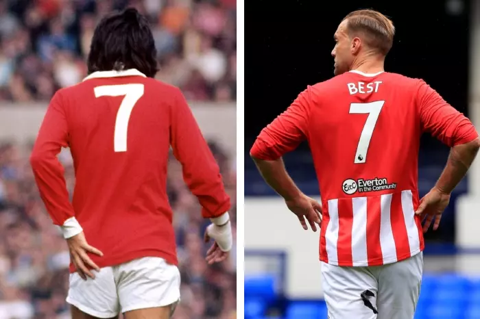 George Best and Calum Best