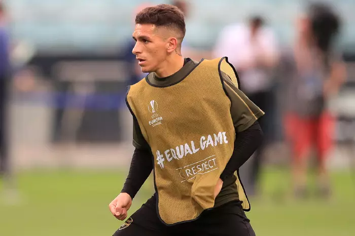 Lucas Torreira of Arsenal, Europa League final 2019