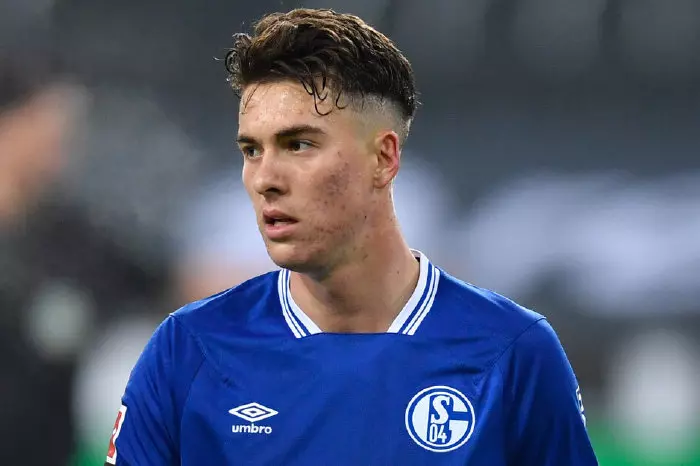 Schalke 04 striker Matthew Hoppe