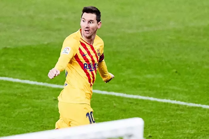 Messi helped Barcelona fight back in the Copa Del Rey
