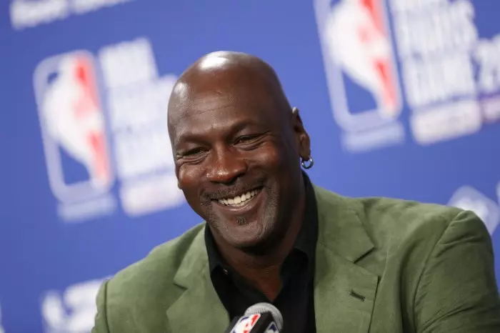 Michael Jordan, owner of the Charlotte Hornets