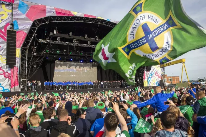 Northern Ireland fans