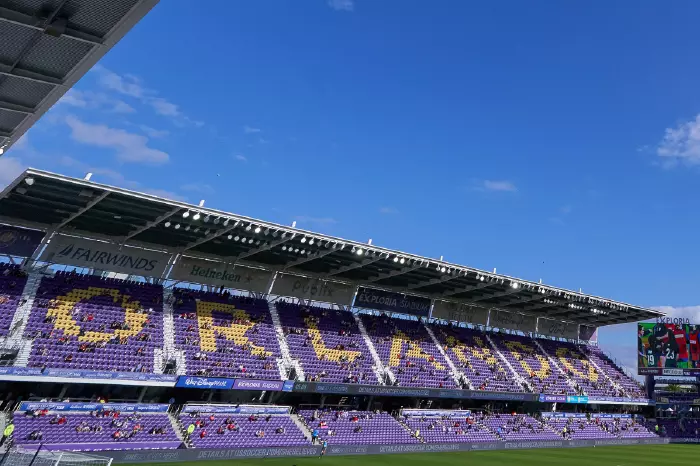 Exploria Stadium, the home of Orlando City SC. Credit: Robin Alam/Icon SMI via ZUMA Press
