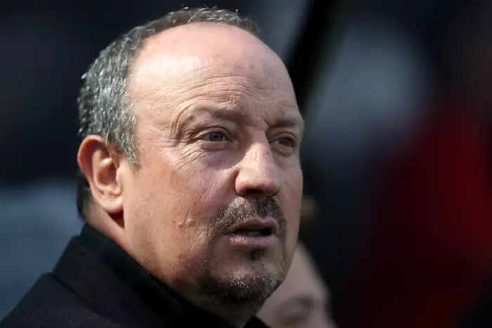 Rafa Benitez, managing Newcastle United in the Premier League, 2018