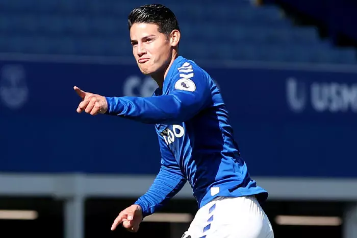James Rodriguez Everton Sep20