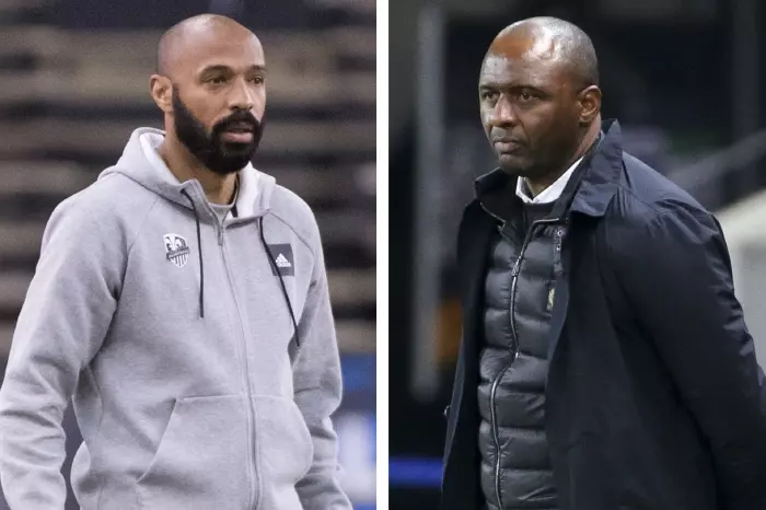 Thierry Henry and Patrick Vieira coaching roles