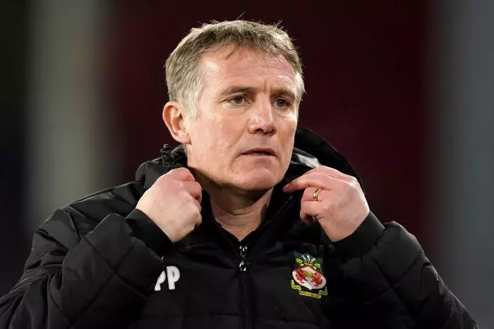 Wrexham manager Phil Parkinson