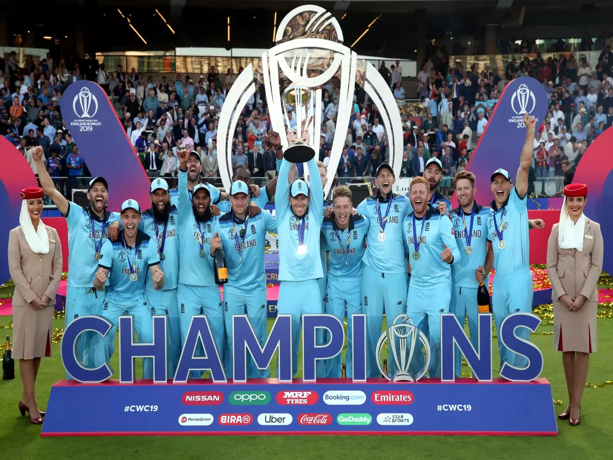 England won the Cricket World Cup final against New Zealand in 2019