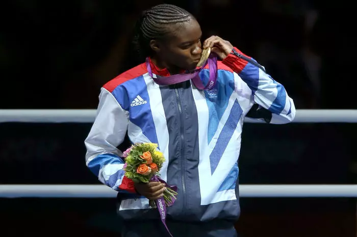 A look at when Nicola Adams made history with London 2012 gold medal