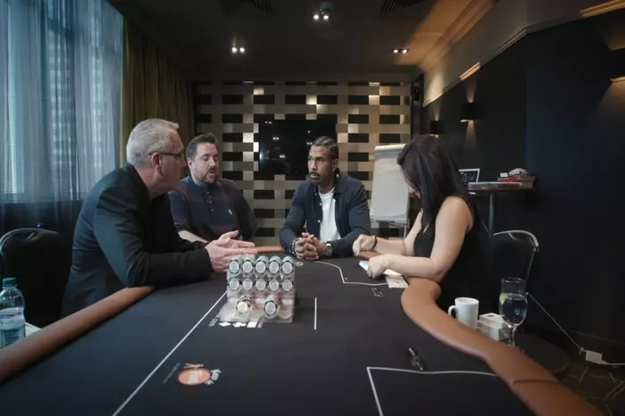 David Haye struggled to get to grips with poker at the start