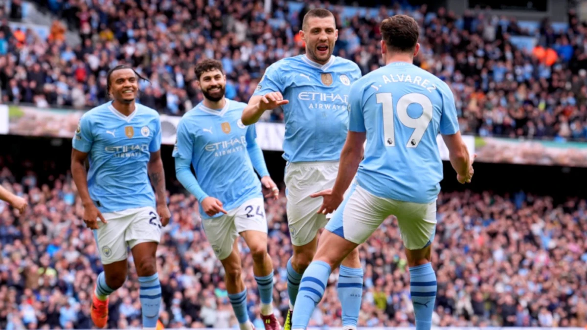 Man City Move To The Top Of The Premier League Table After Emphatic ...