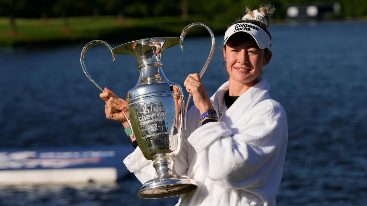 Nelly Korda continues incredible run with second major victory at the ...