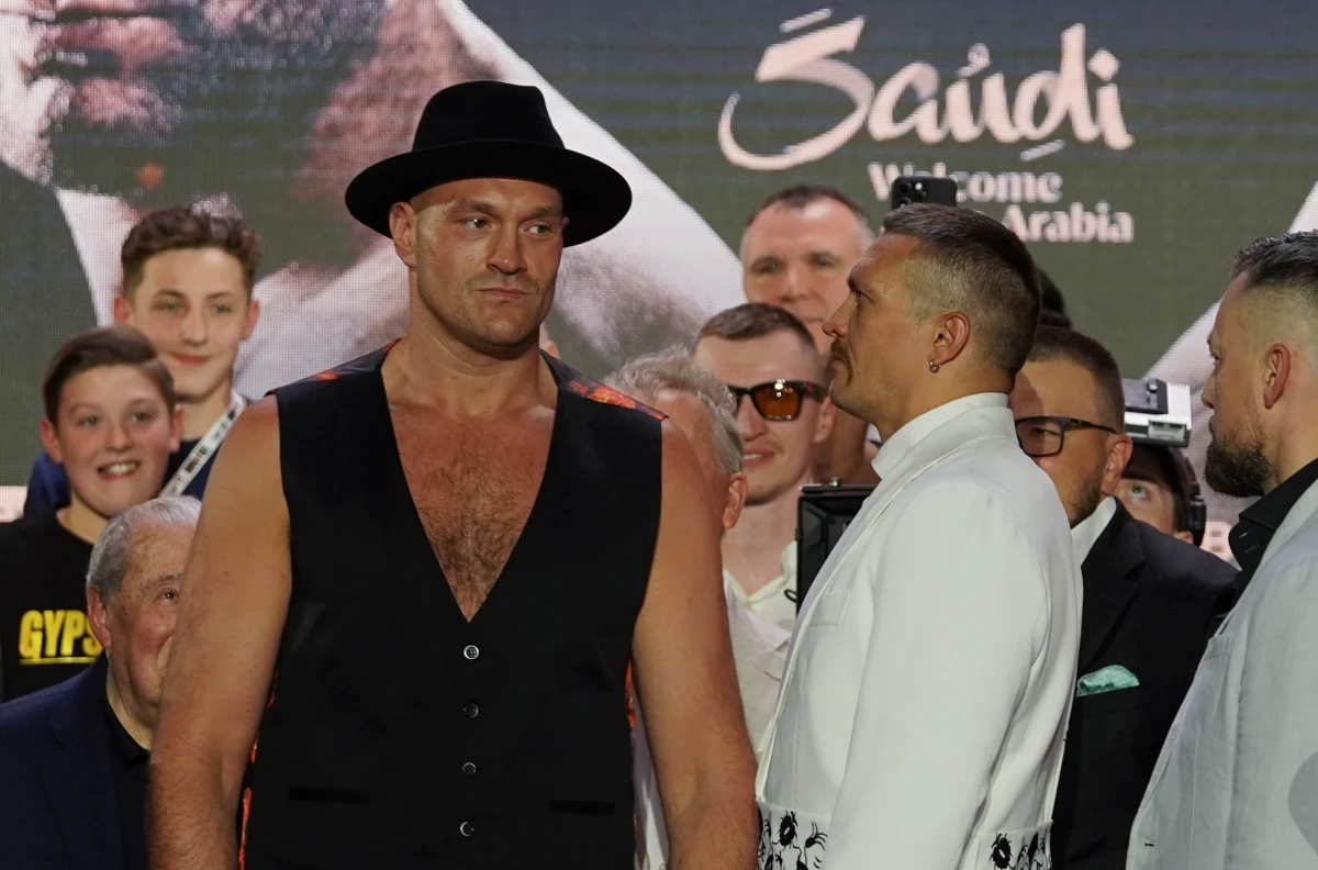 'I’ve got nothing else to say' - Tyson Fury coy in final press ...