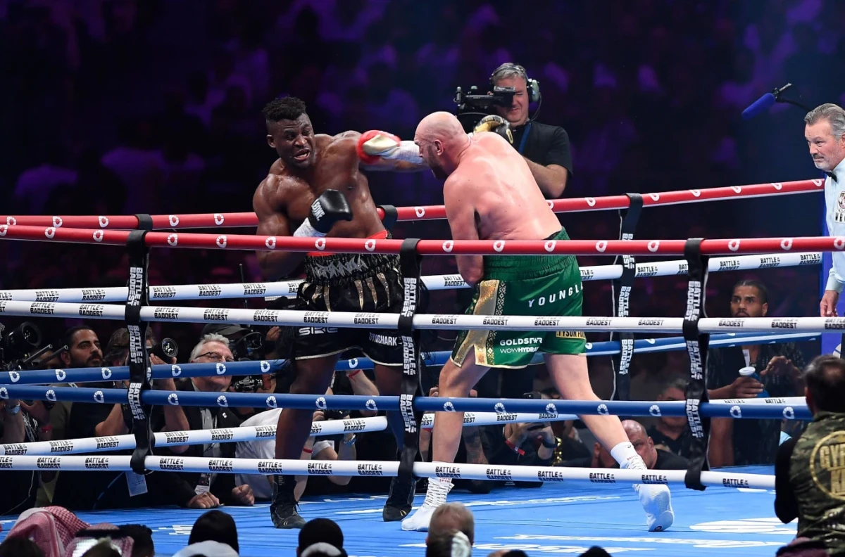 Tyson Fury Survives Knockdown In Decision-win Over Spirited Francis Ngannou