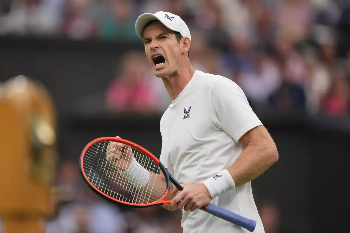 Andy Murray races into second round of Wimbledon after victory over ...