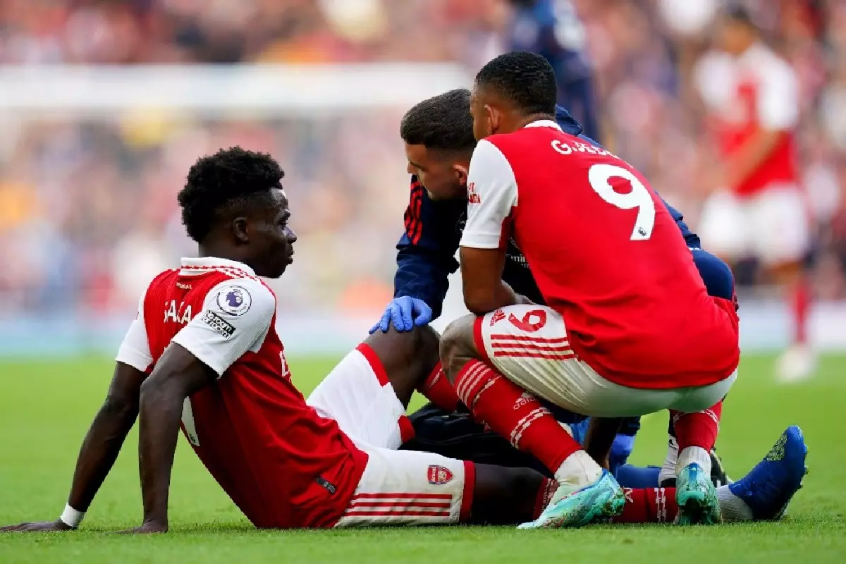 Arsenal's Mikel Arteta: Bukayo Saka 'got Kicked A Few Times, He Wasn't ...