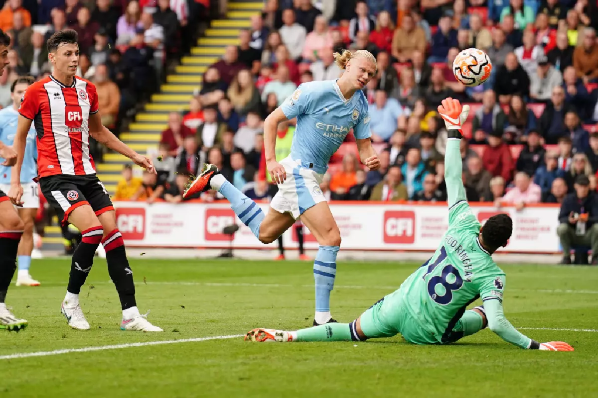 Manchester City win at the death against spirited Sheffield United