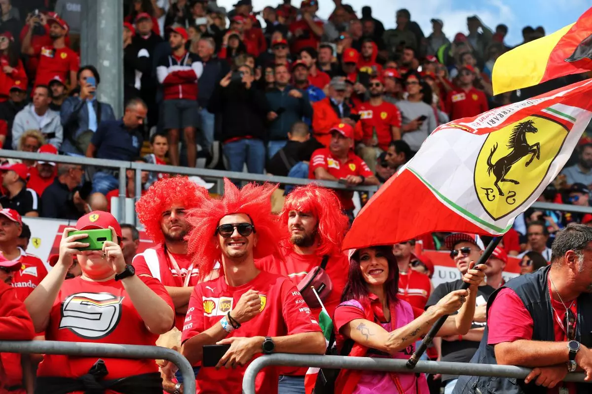 Ferrari F1 fans, Monza