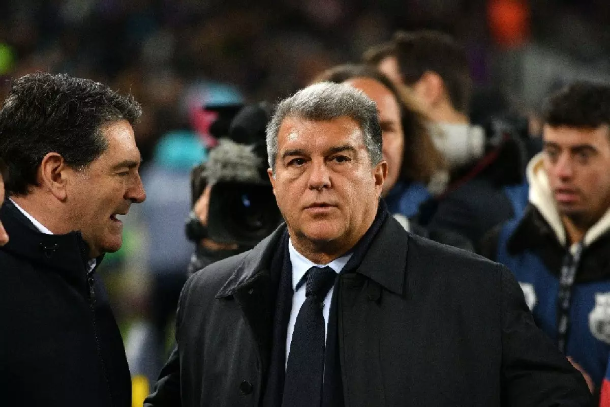 Barcelona president Joan Laporta defends club amid Caso Negreira ...