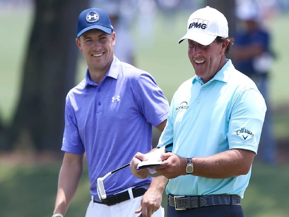 Jordan Spieth paired with PGA hero Phil Mickelson for shootout at ...