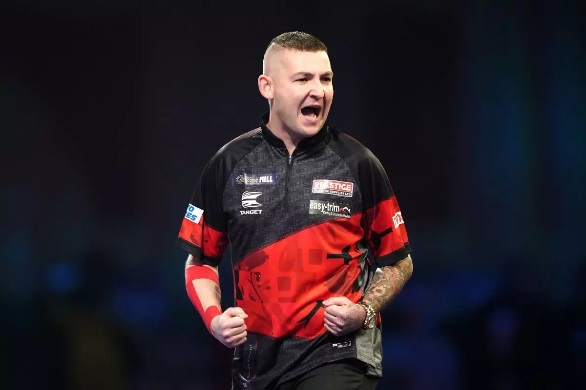 Reigning champion Nathan Aspinall avoids shock exit on opening night