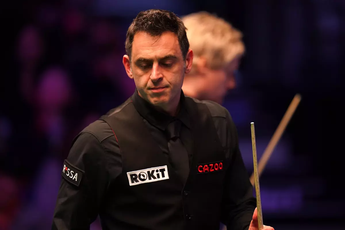 Gary Wilson knocks Ronnie O’Sullivan out of the Scottish Open after ...