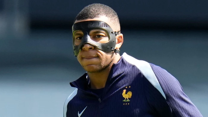 Kylian Mbappe at Euro 2024