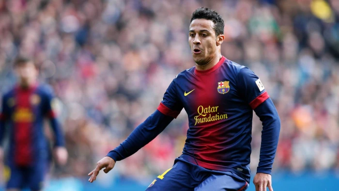 Thiago Alcantara at Barcelona