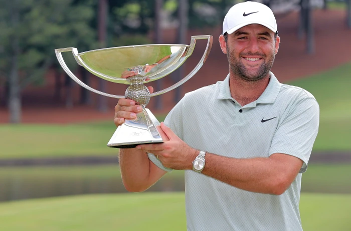 Scottie Scheffler wins the Fedex Cup Tour Championship