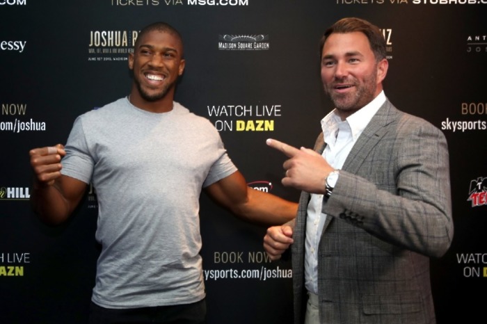 Anthony Joshua Wants Tyson Fury If He Only Fights Once In 2020 – Eddie ...