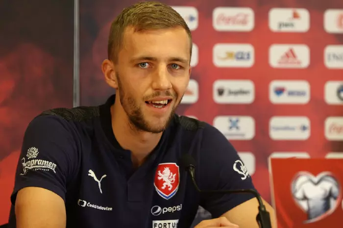 SOCCER CZECH REPUBLIC TEAM PREPARATIONS PRESS CONFERENCE - Press